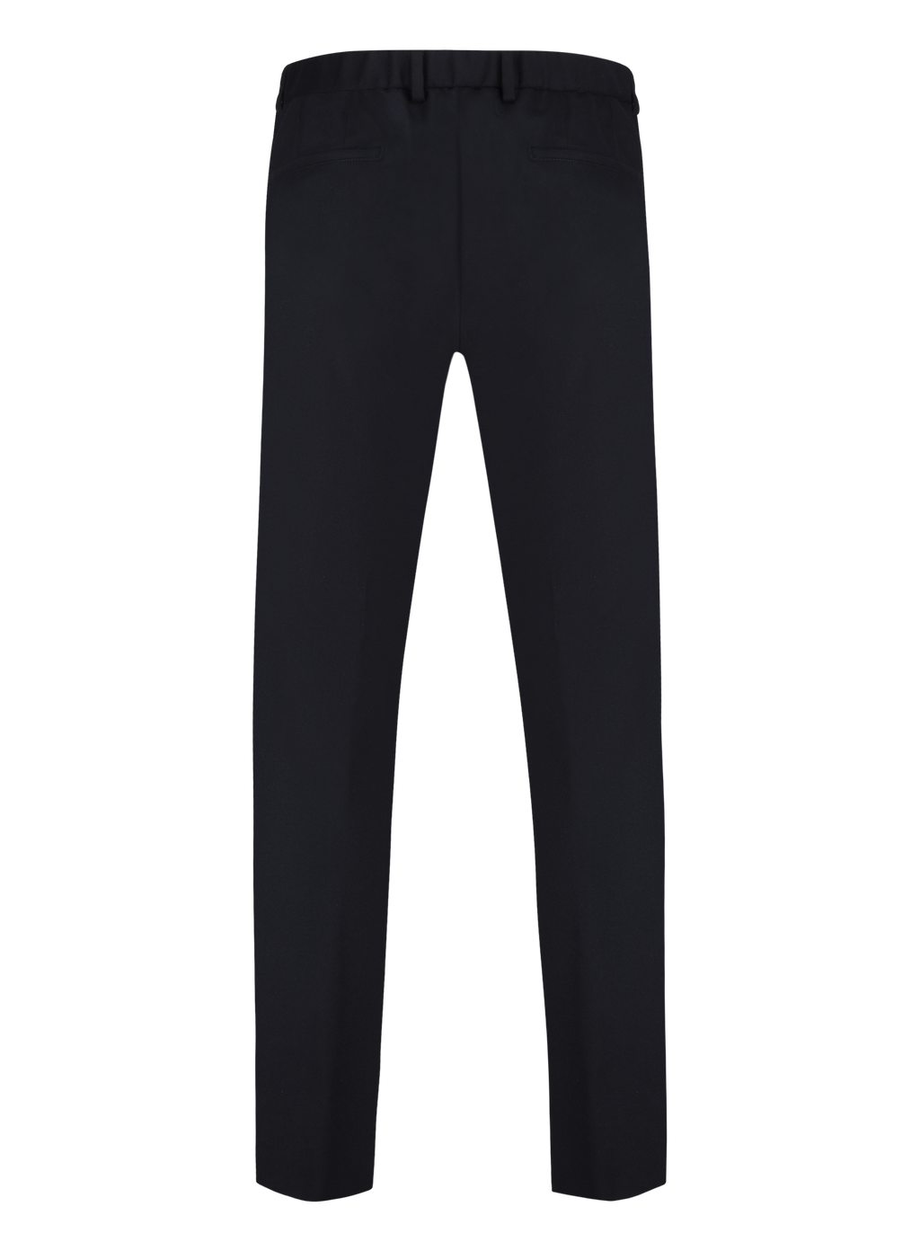 Pantalon van virgin wol en cashmere | BLUE NAVY