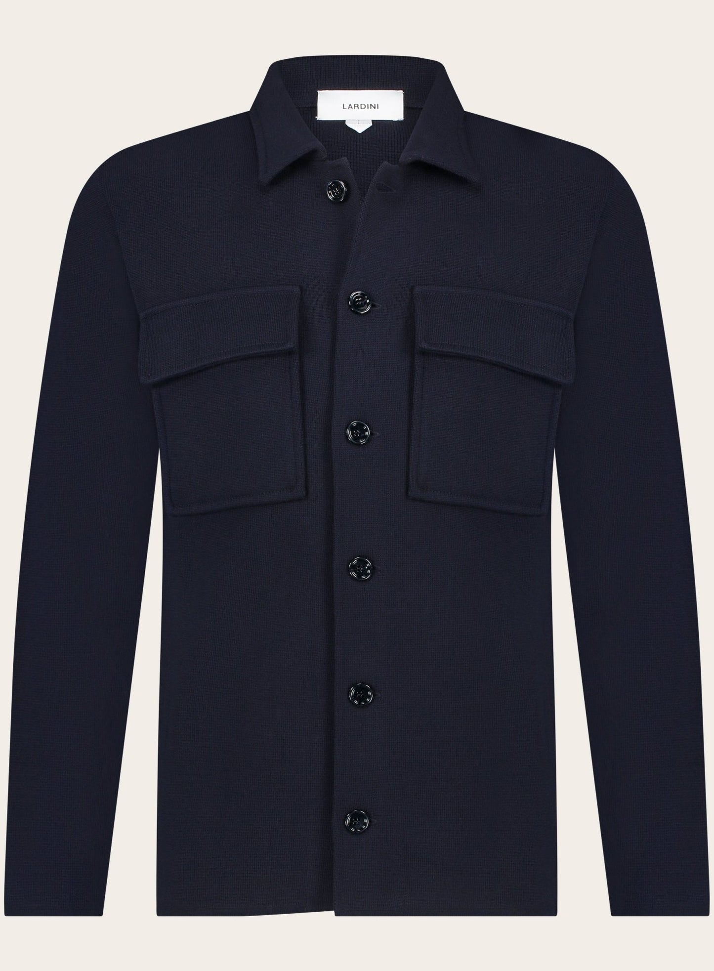 Overshirt van wol | BLUE NAVY