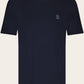 T-shirt van katoen | BLUE NAVY