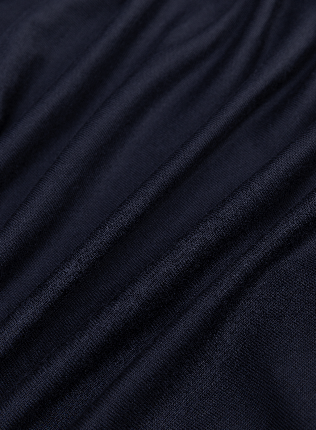 Lange mouwen polo van virgin wol | FULL_WIDTH | BLUE NAVY