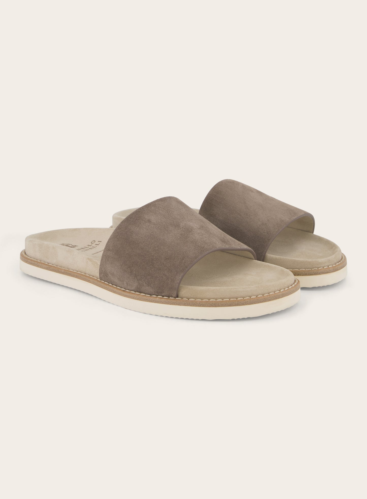 Sandalen van suède | Bruin