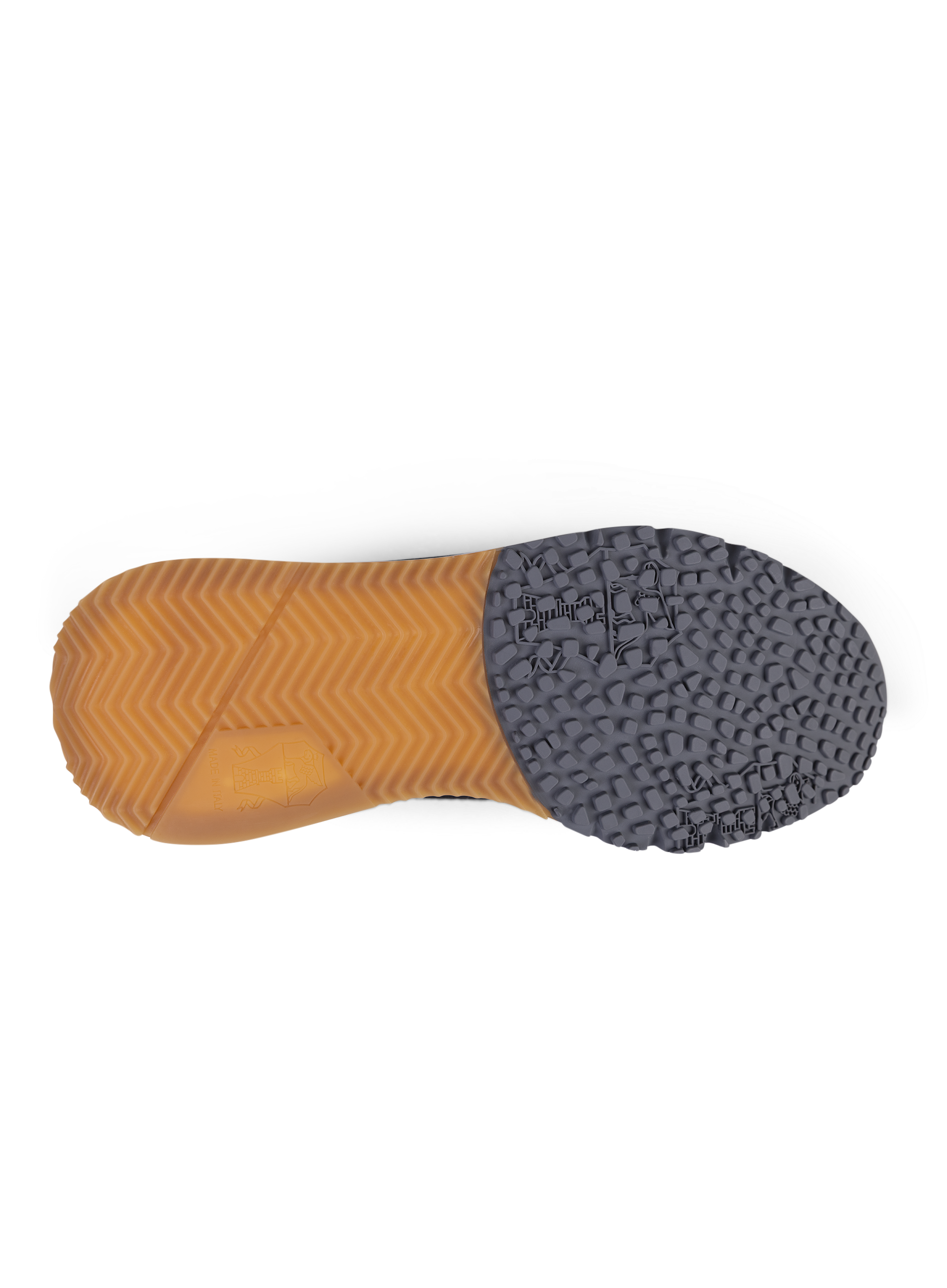 Knitted sneakers van wol | BLUE NAVY
