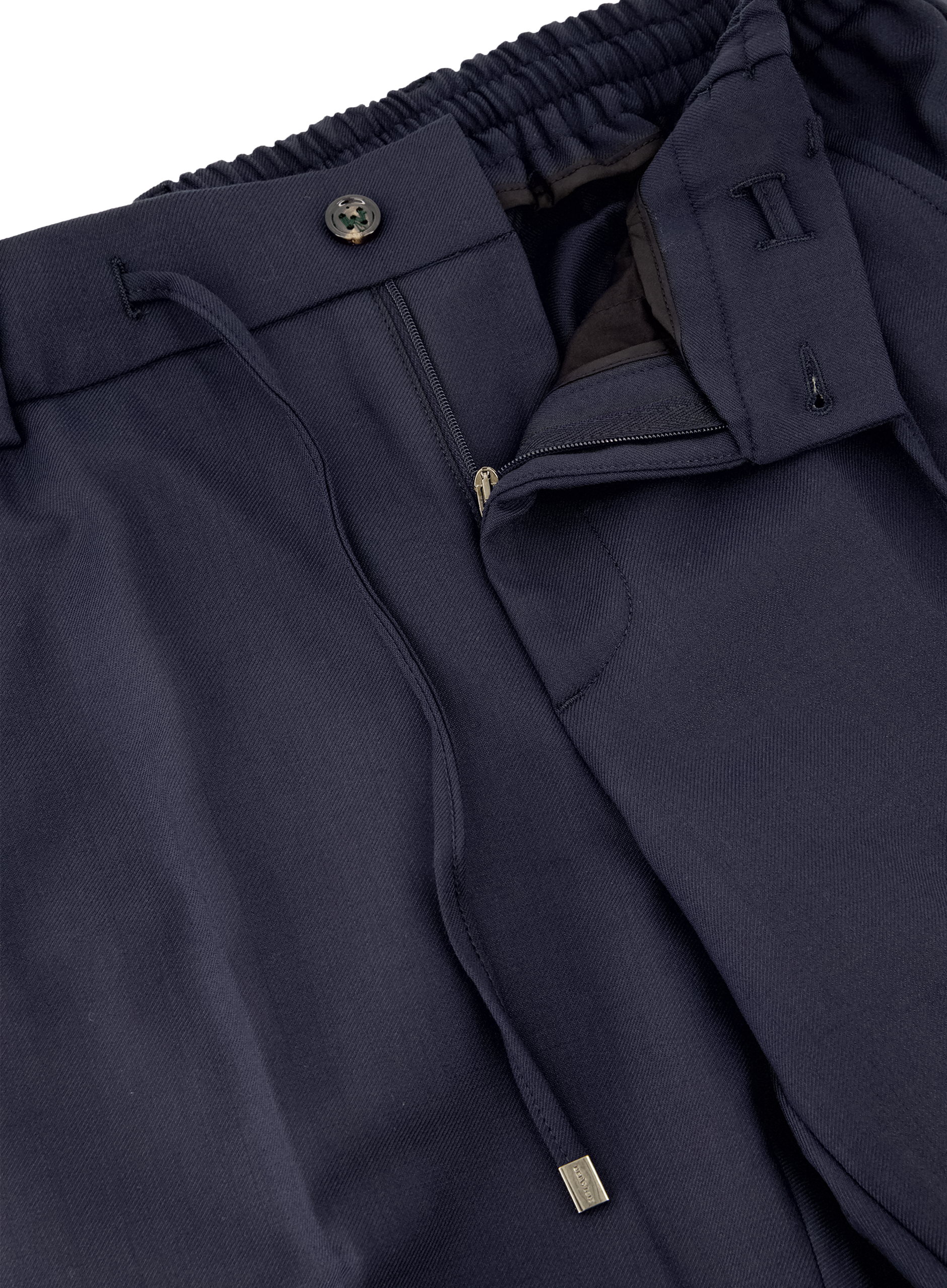 Spiaggia jog pantalon van wol | FULL_WIDTH | BLUE NAVY