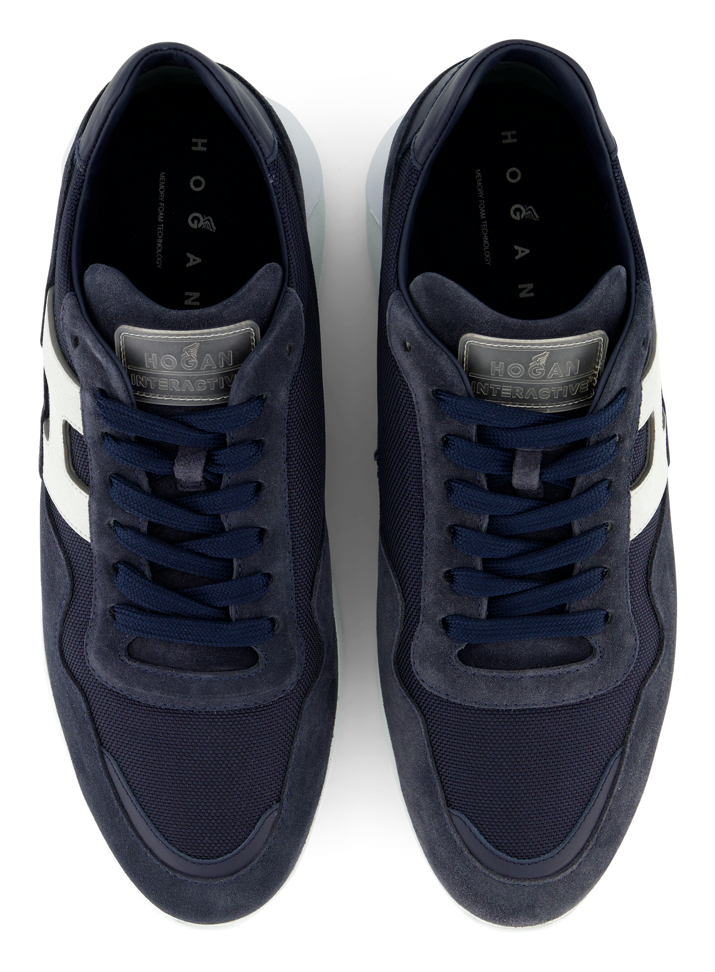 Interactive³ sneakers van suède | BLUE NAVY