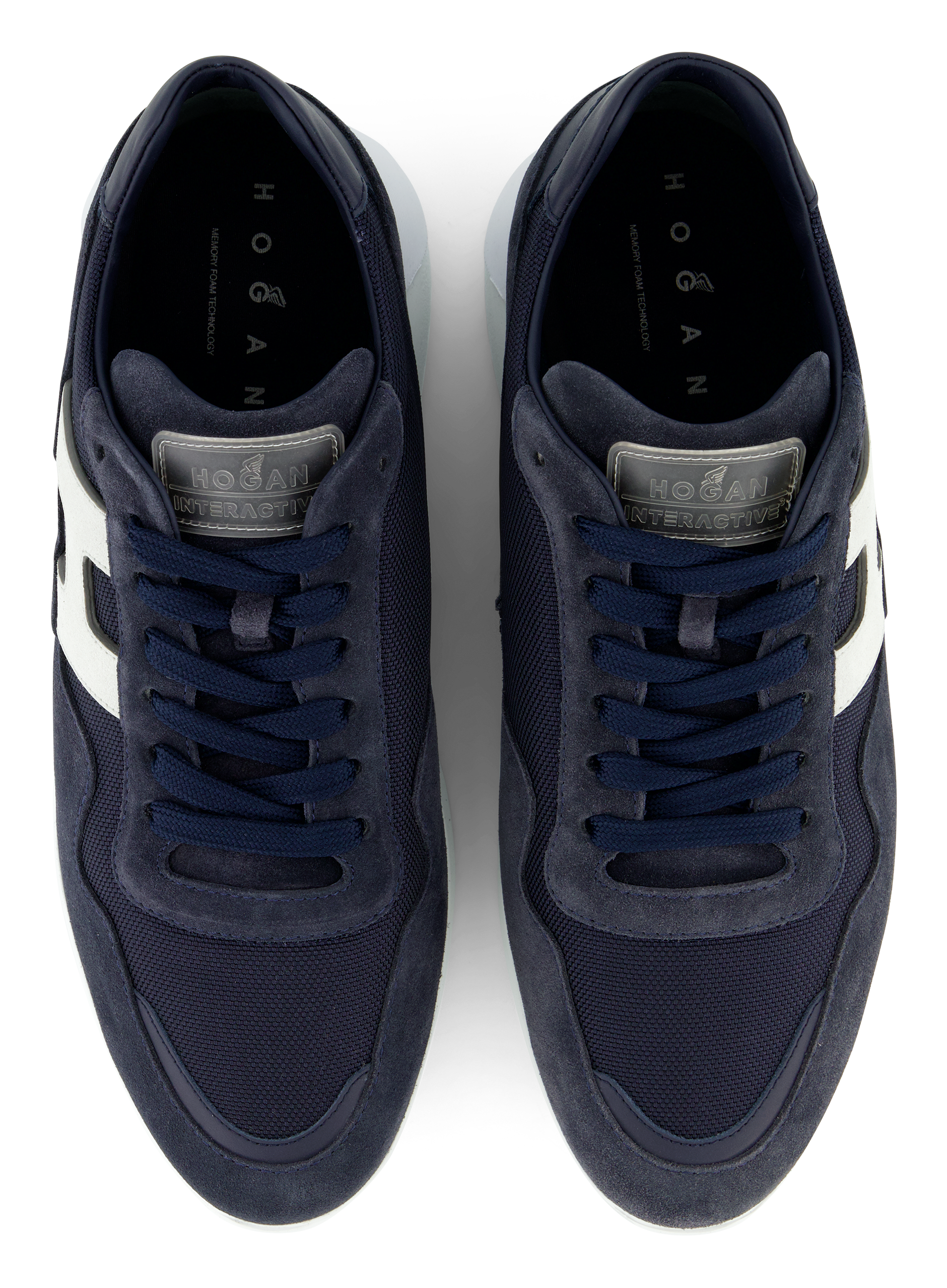 Interactive³ sneakers van suède | BLUE NAVY