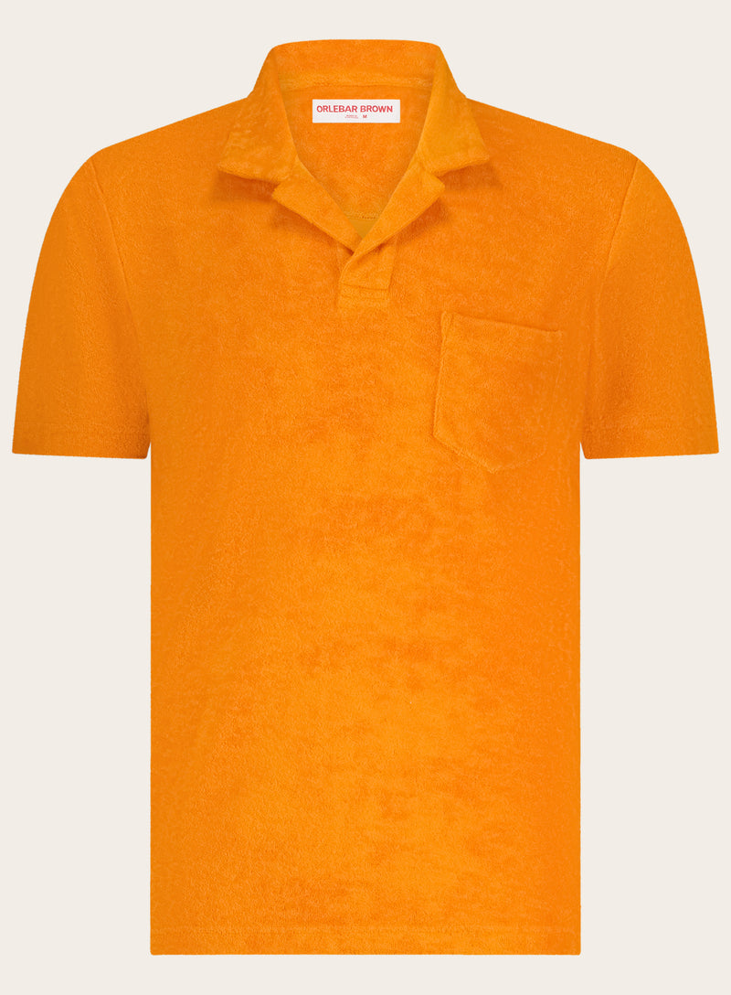 Poloshirt aus Baumwollfrottee