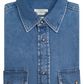 Katoenen denim shirt | FULL_WIDTH | JEANS BLAUW