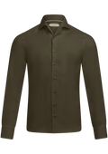 Linnen shirt | Groen