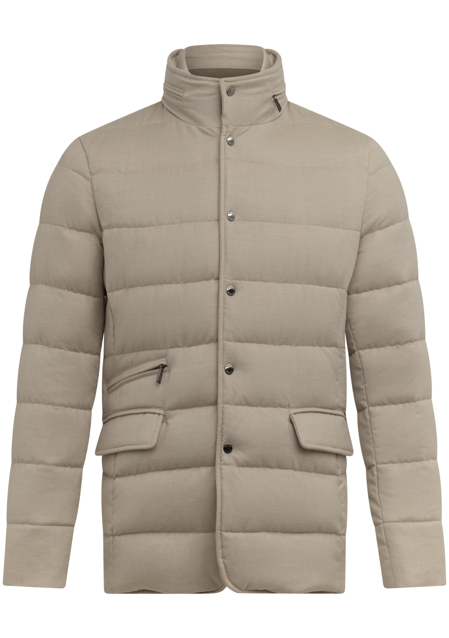 Gewatteerde jas | Beige