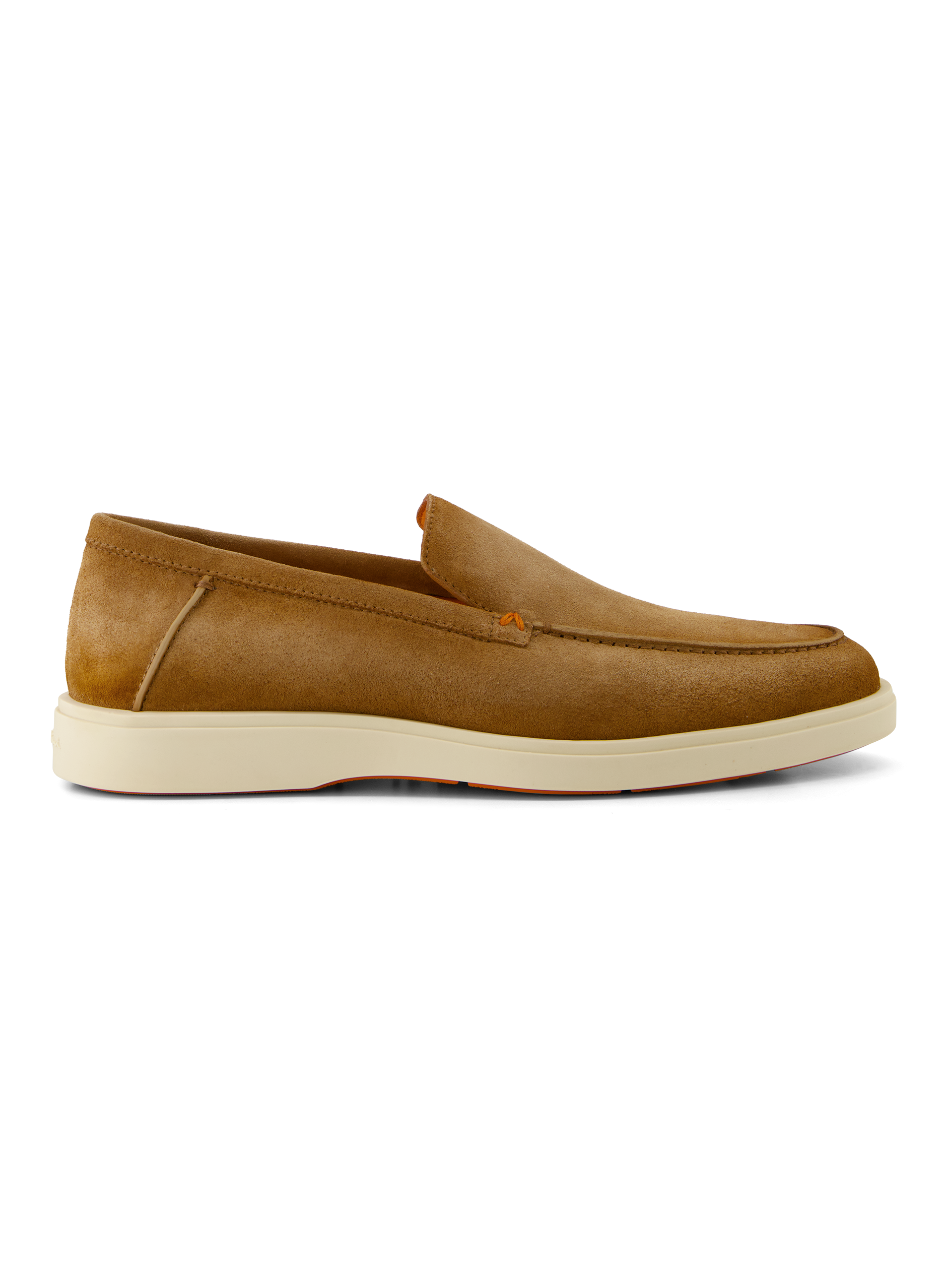 Loafers van suède | Beige