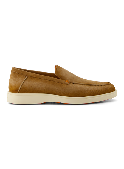 Loafers van suède | Beige