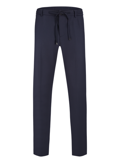 Spiaggia jog pantalon van wol | BLUE NAVY