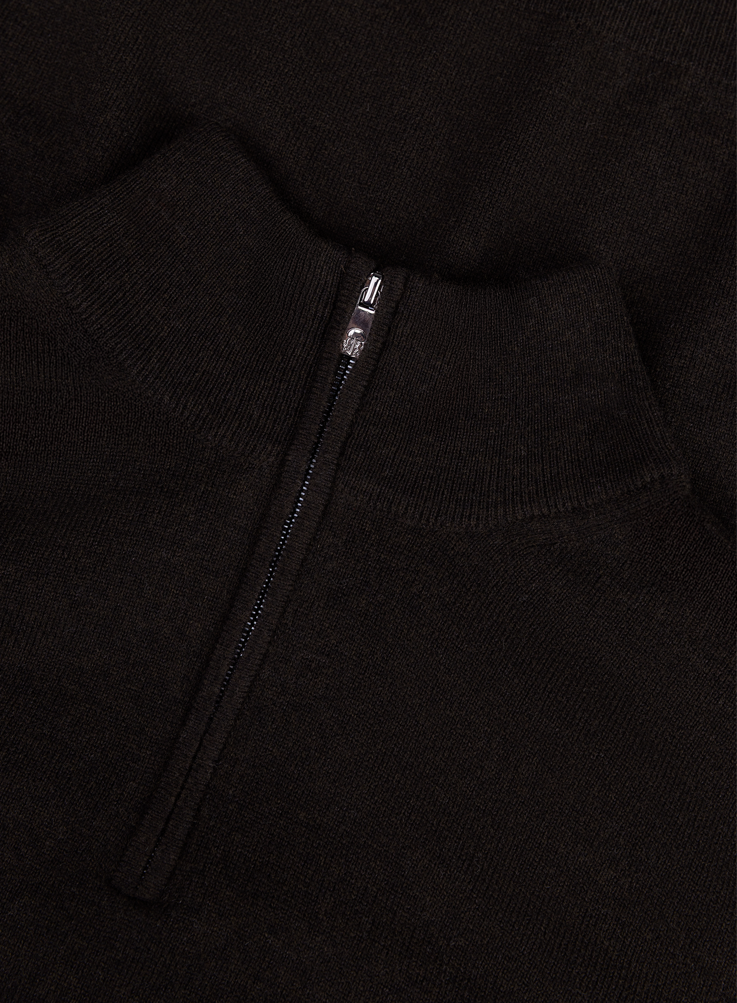 Half-zip vest van wol en cashmere | FULL_WIDTH | D.Bruin