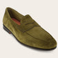 Penny loafers van suède | Groen