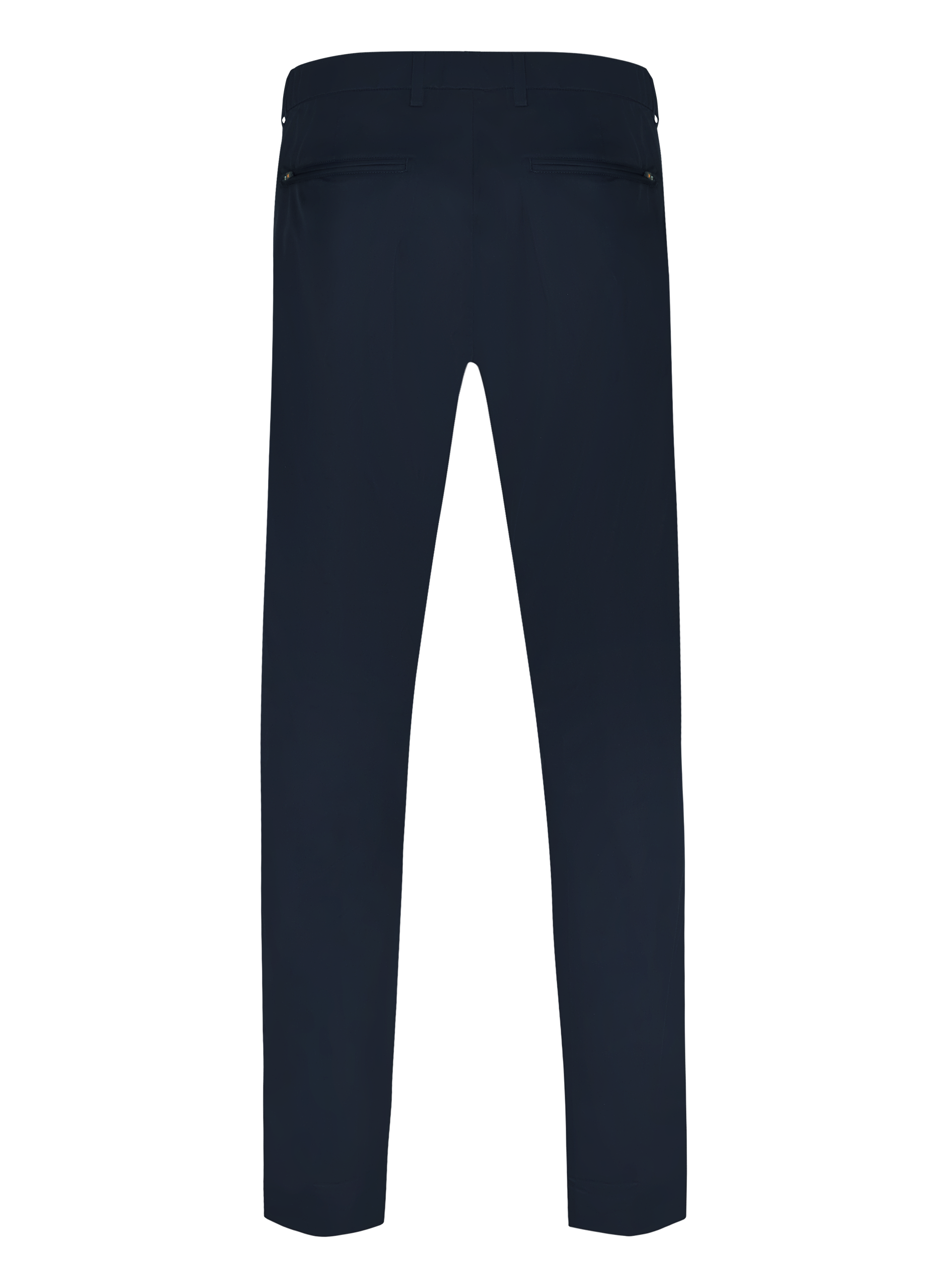 Stretch pantalon van katoen | BLUE NAVY