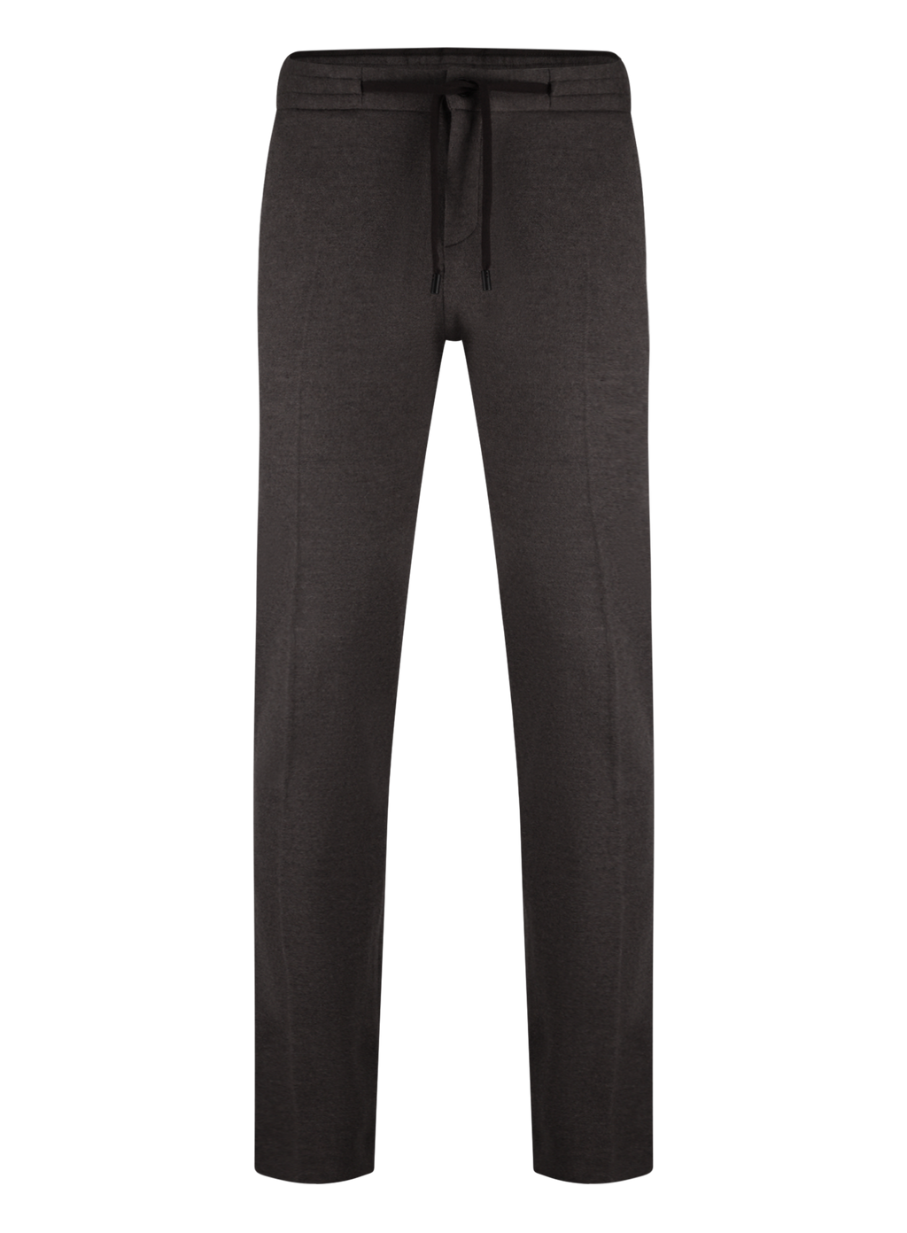 Jog pantalon van virgin wol | TAUPE