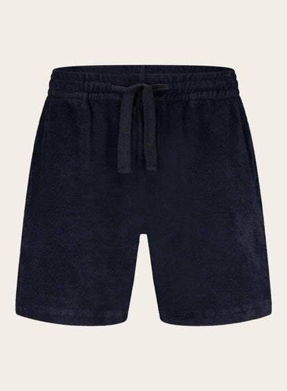 Trevone short van badstof | BLUE NAVY