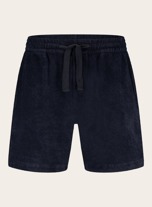 Trevone short van badstof | BLUE NAVY