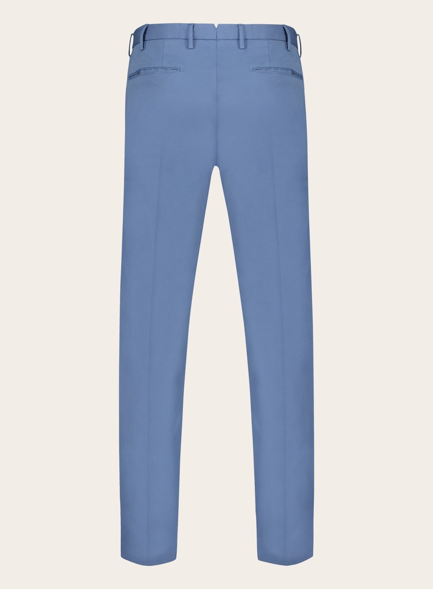 Slim-fit chino in stretch-katoen | L.Blauw