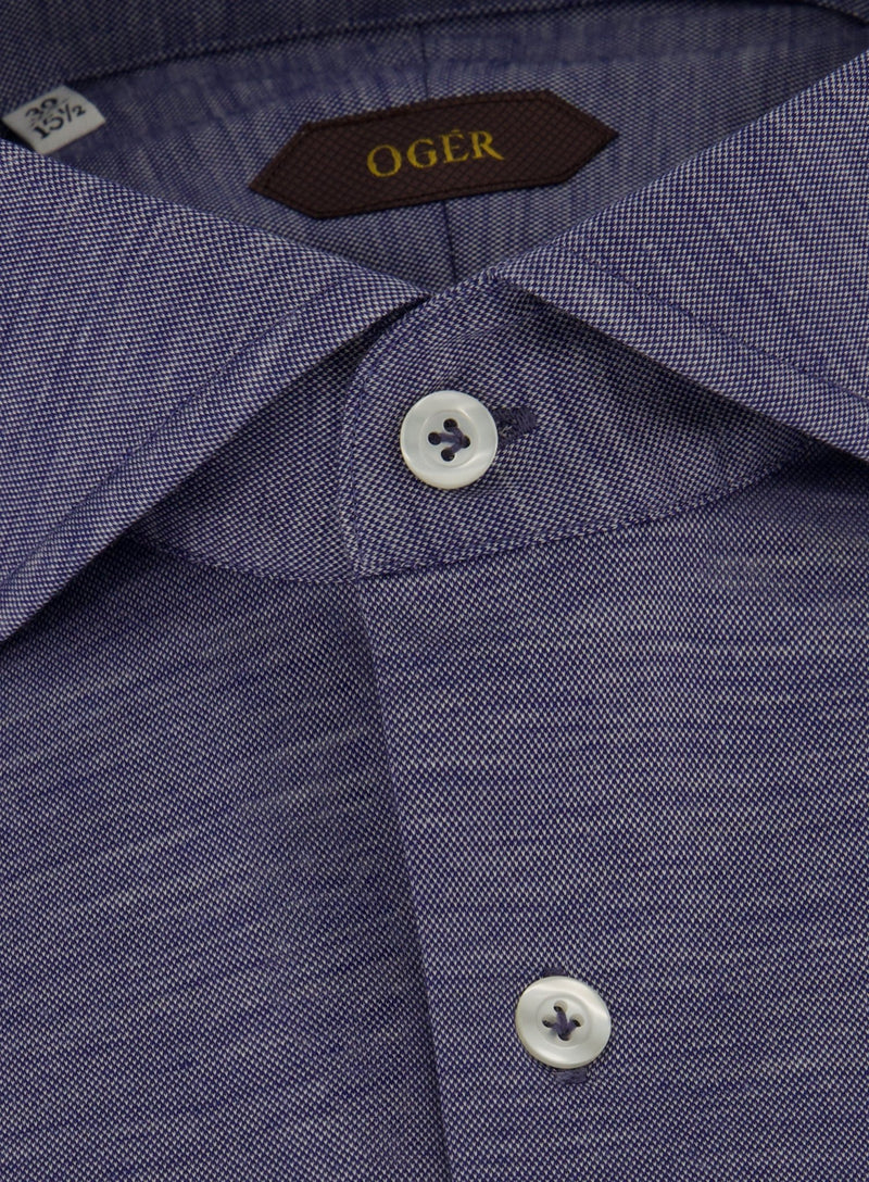 Shirt van wol | FULL_WIDTH | BLUE NAVY