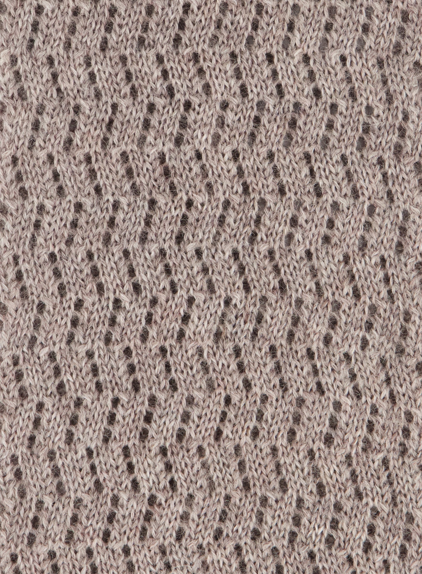 Knitted stropdas van wol | Beige