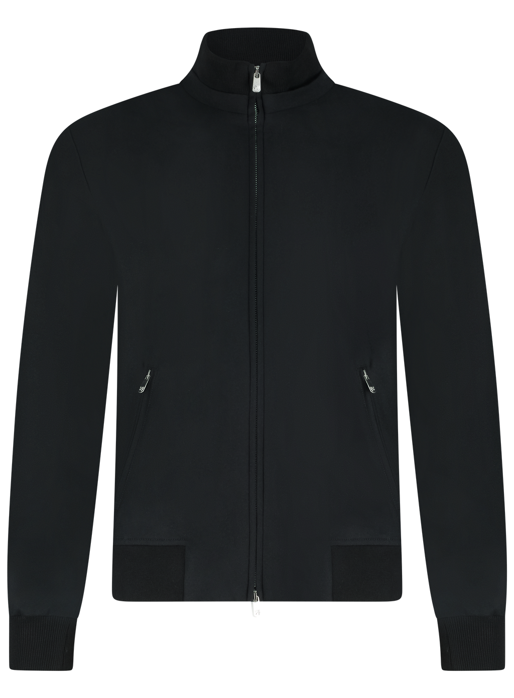 Bomberjack van cashmere | Zwart