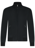 Bomberjack van cashmere | Zwart