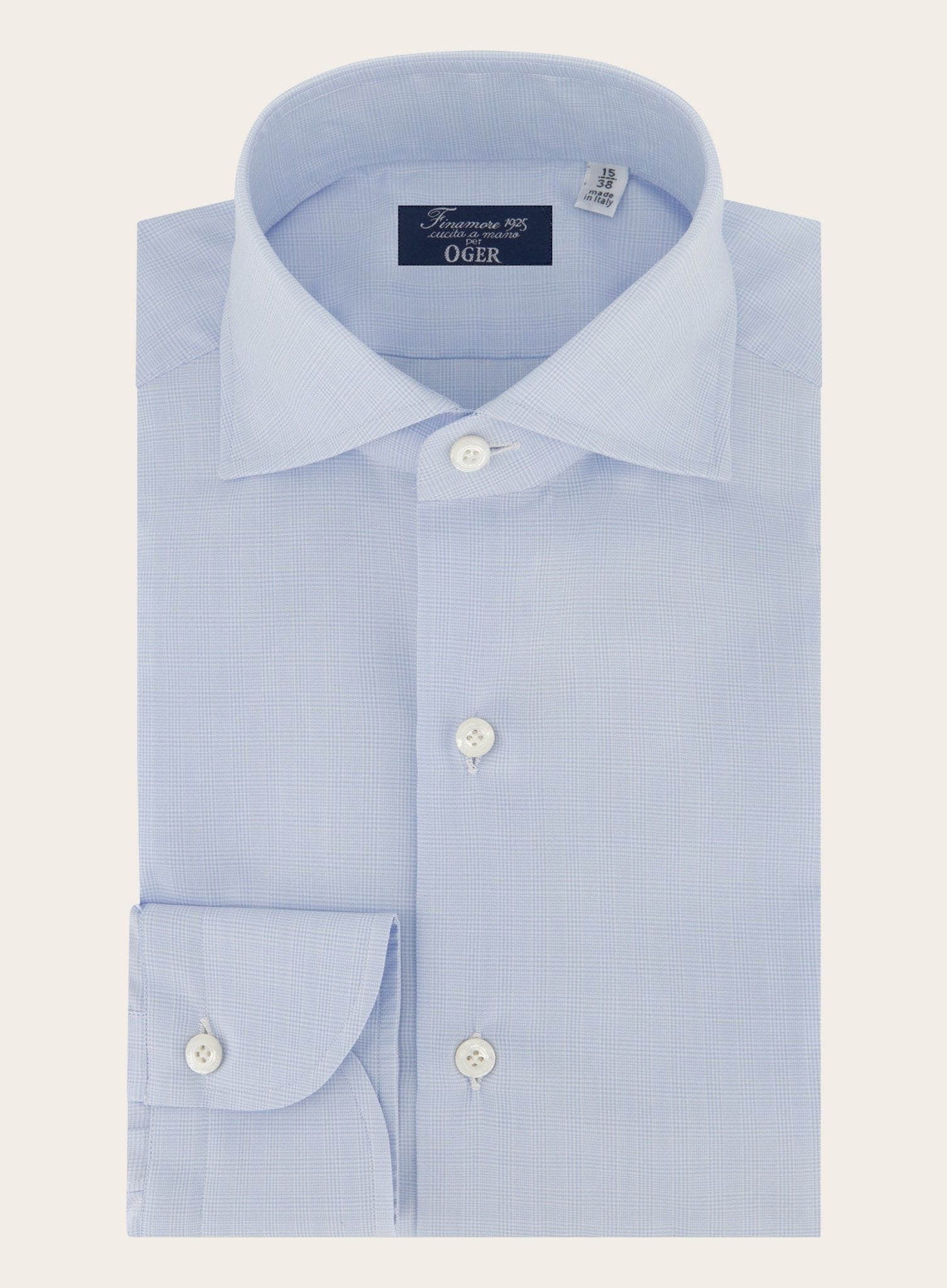 Shirt van katoen | L.Blauw