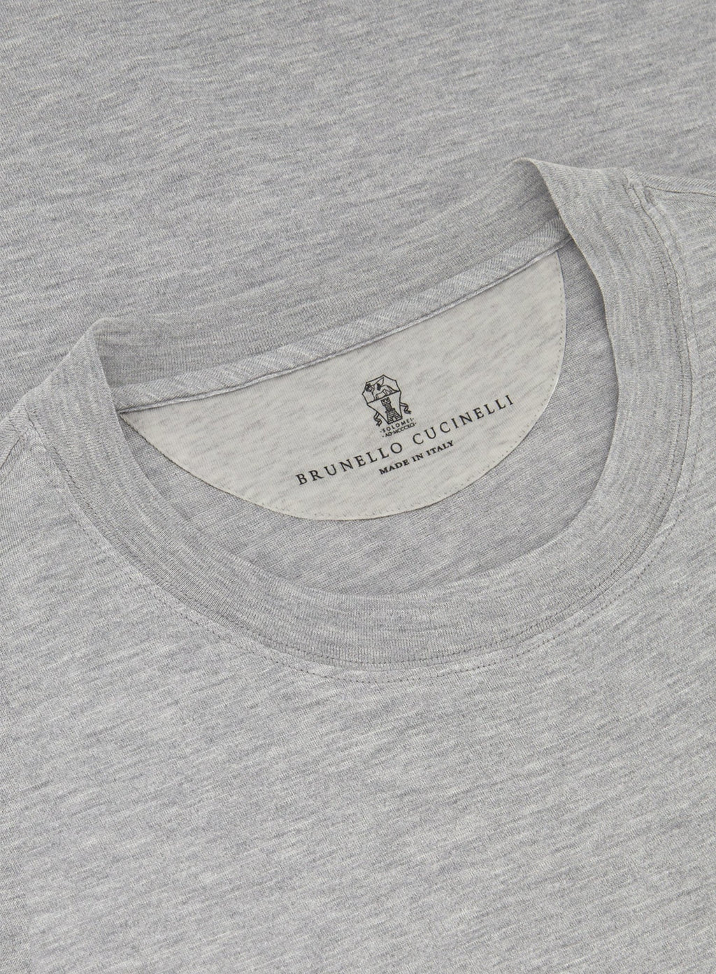 T-shirt van katoen | FULL_WIDTH | Grijs