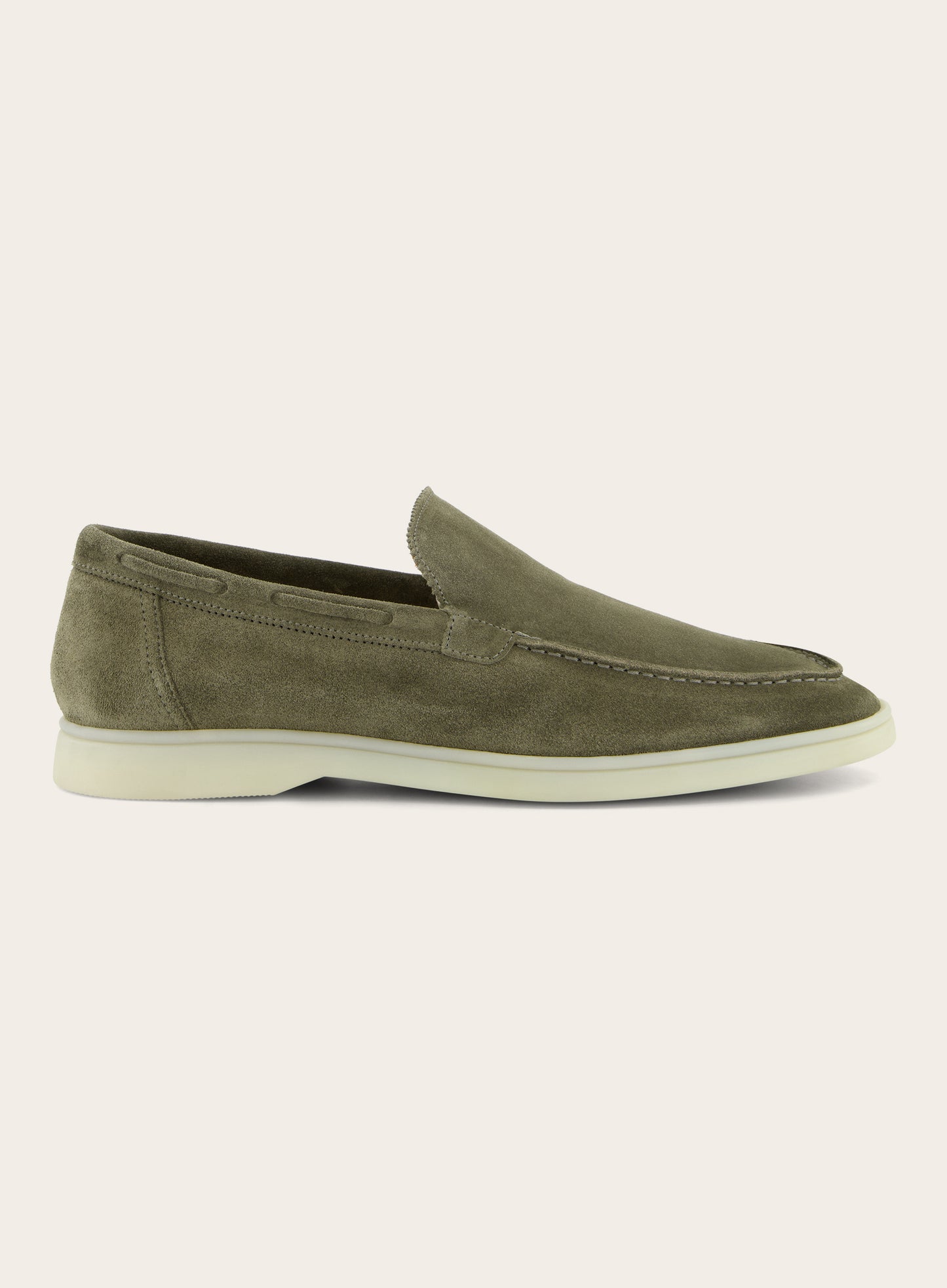 Loafers van suède | Groen