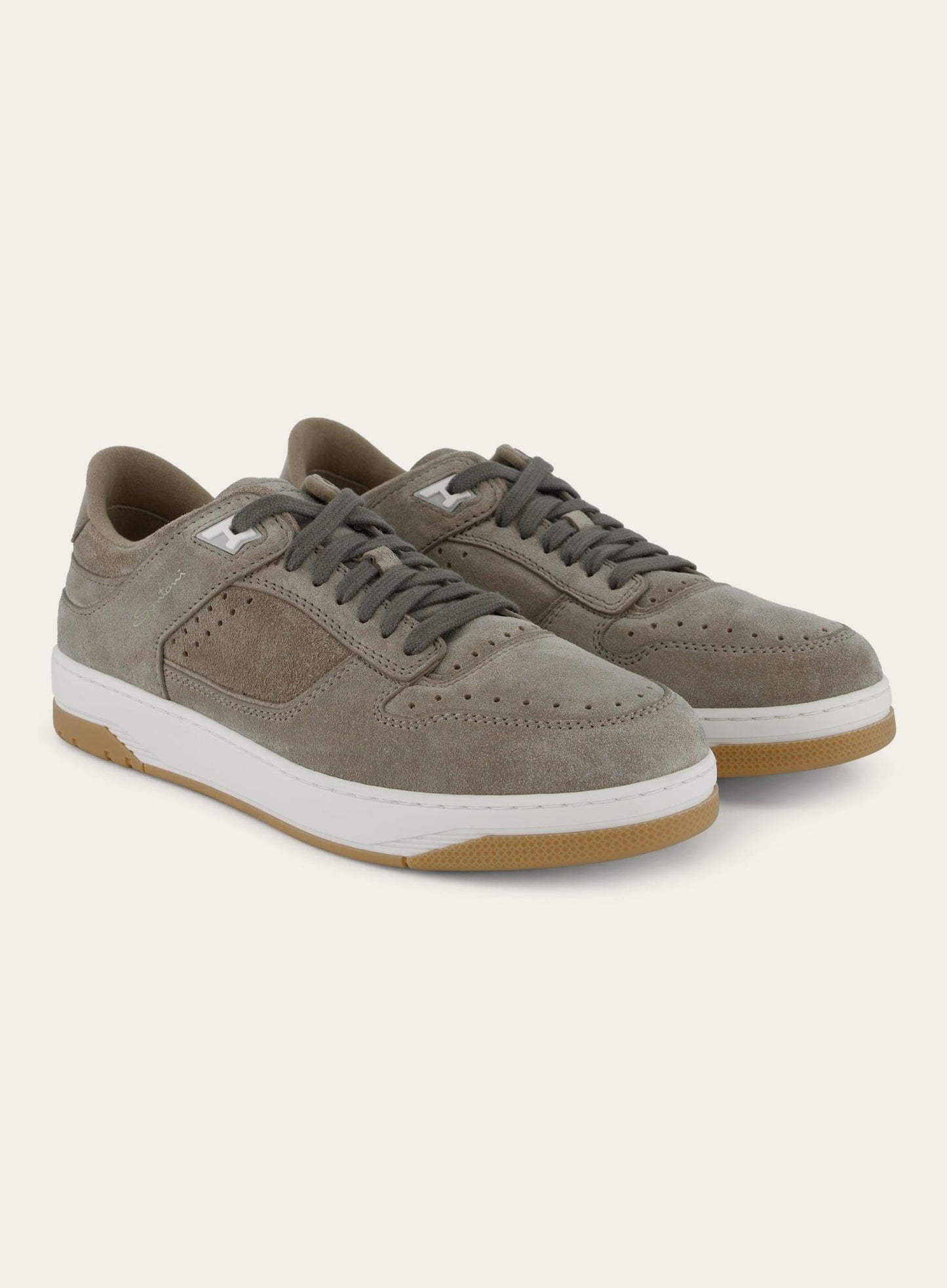 Sneakers van suéde | TAUPE 