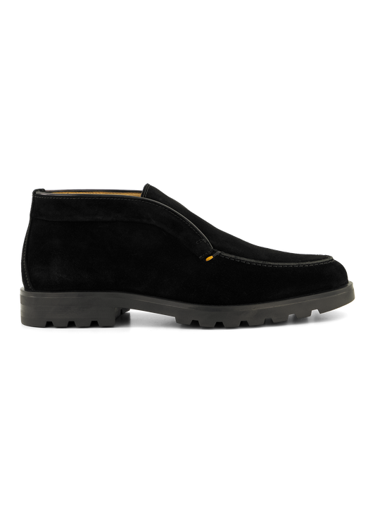Detroit slip-on van suède | Zwart