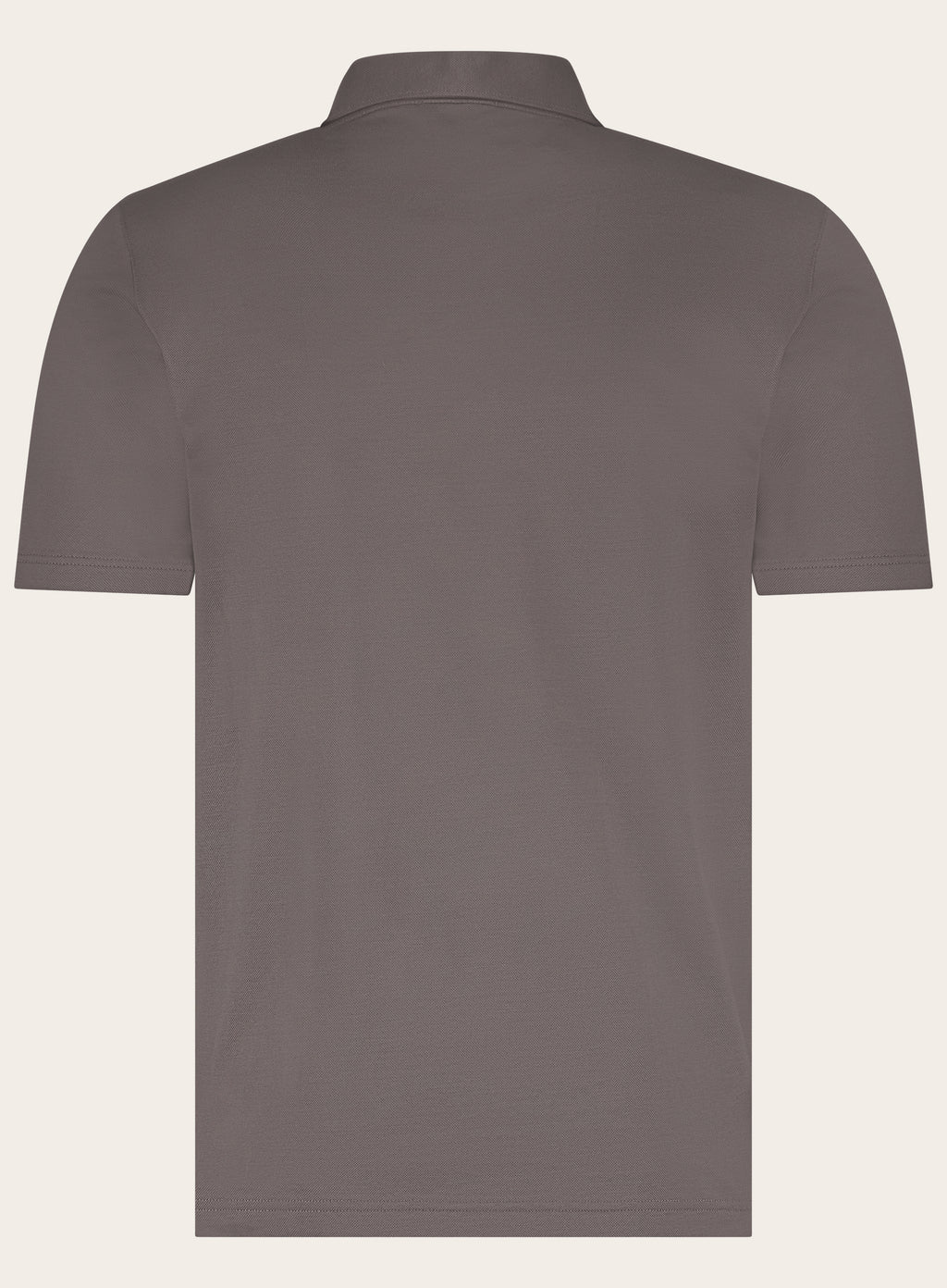 Poloshirt van katoen | TAUPE
