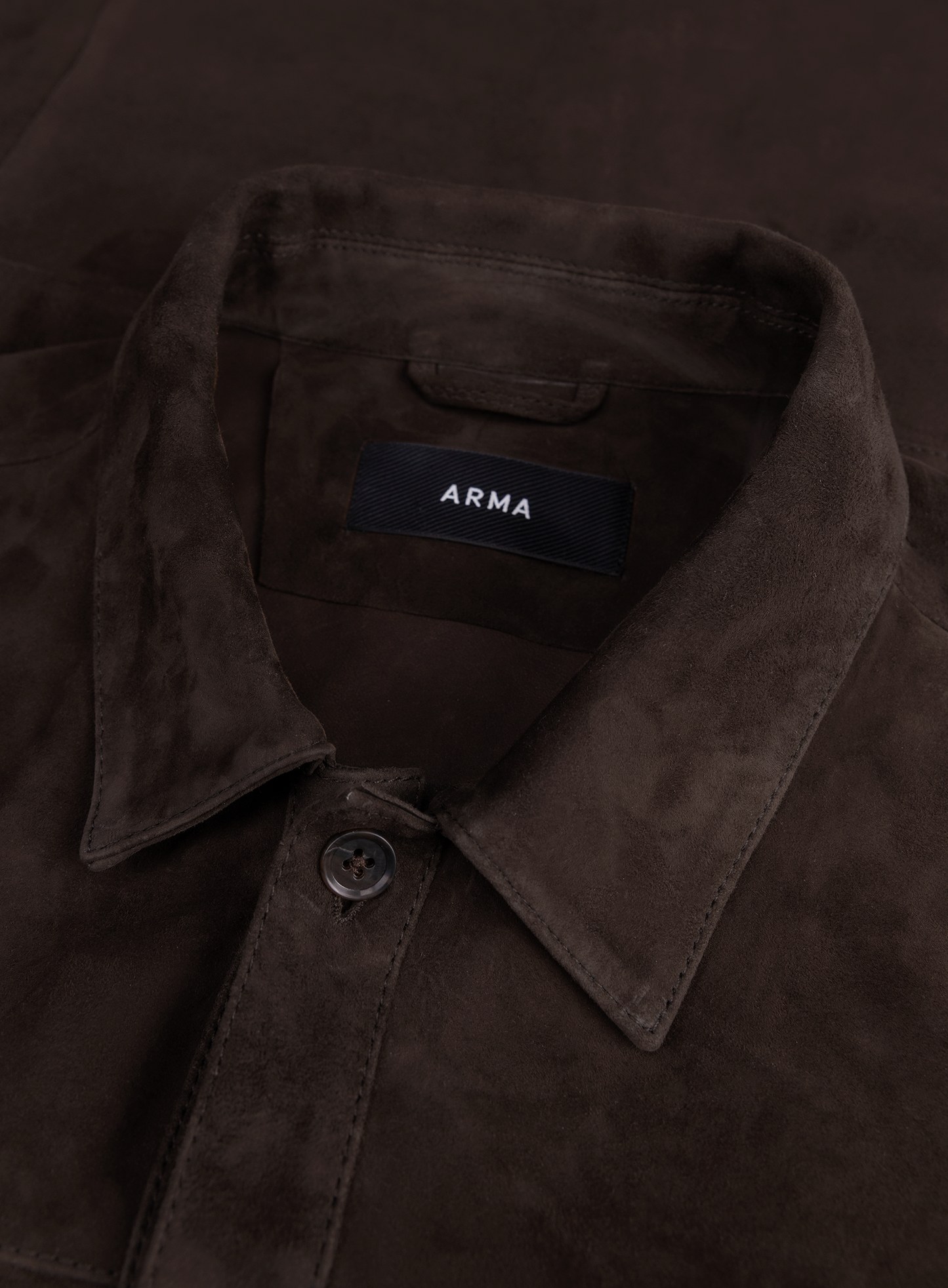 Dex overshirt van suėde | FULL_WIDTH | D.Bruin