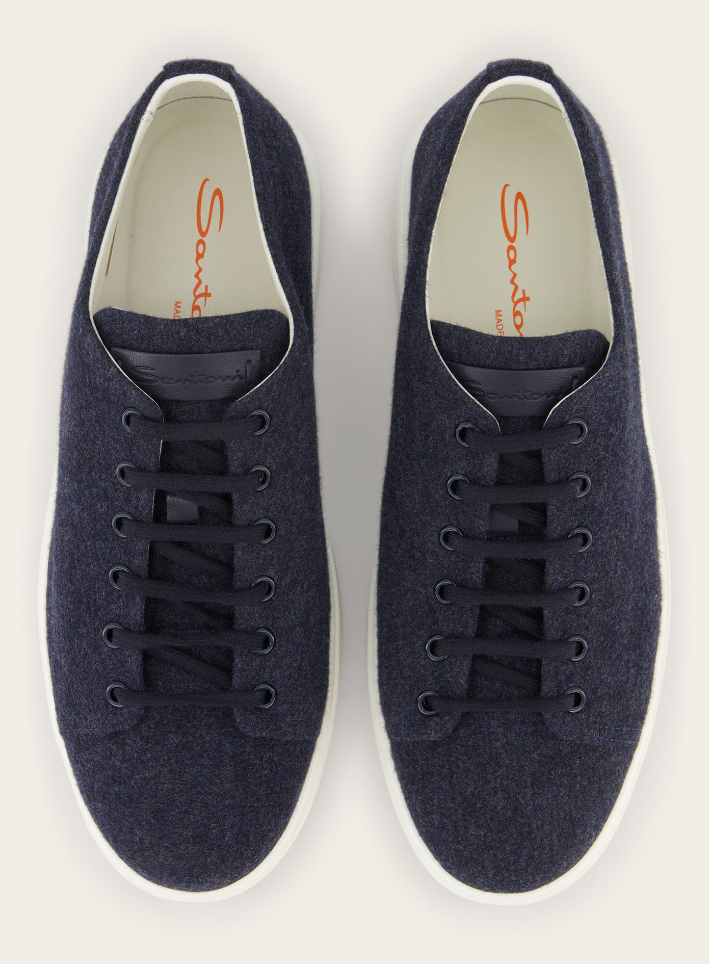 Clean Icon sneaker van wol | BLUE NAVY