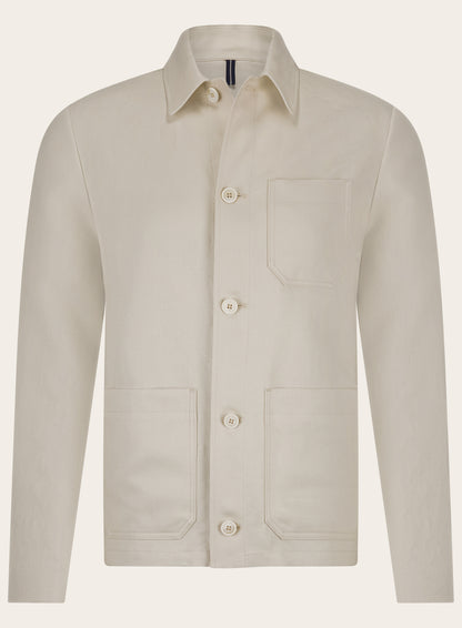 Overshirt van linnen | L.BEIGE