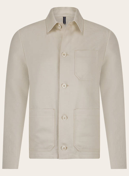 Overshirt van linnen | L.BEIGE