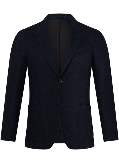 Jasje van wol en katoen | BLUE NAVY
