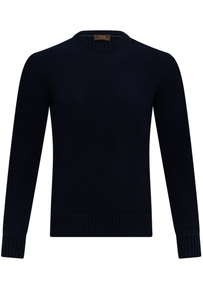 Crewneck van cashmere | FULL_WIDTH | BLUE NAVY