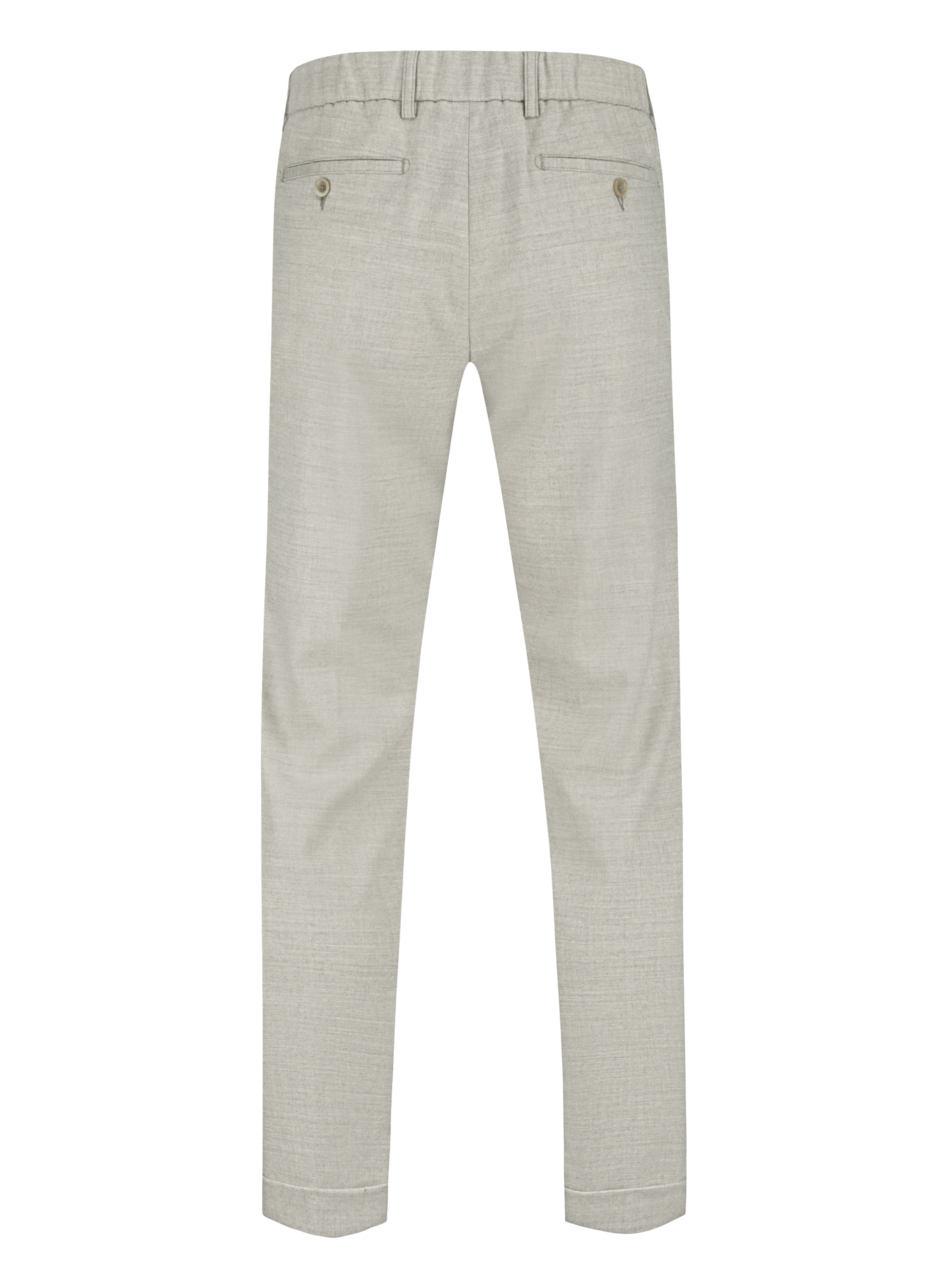 Jog pantalon van wol en cashmere | Beige