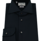 Stretch shirt van katoen | BLUE NAVY