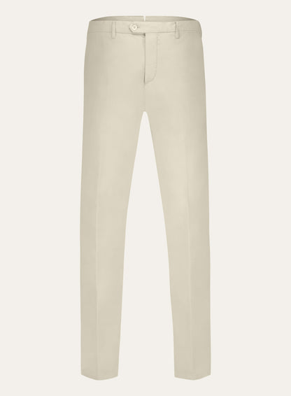 Pantalon van katoen | Beige