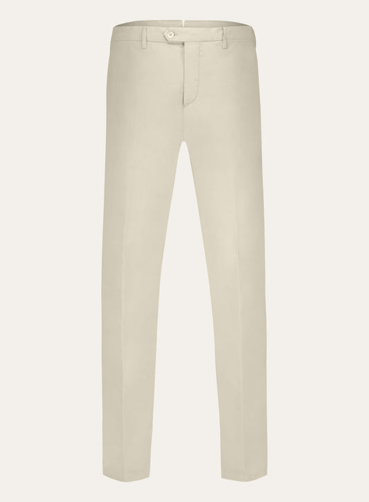 Pantalon van katoen | Beige