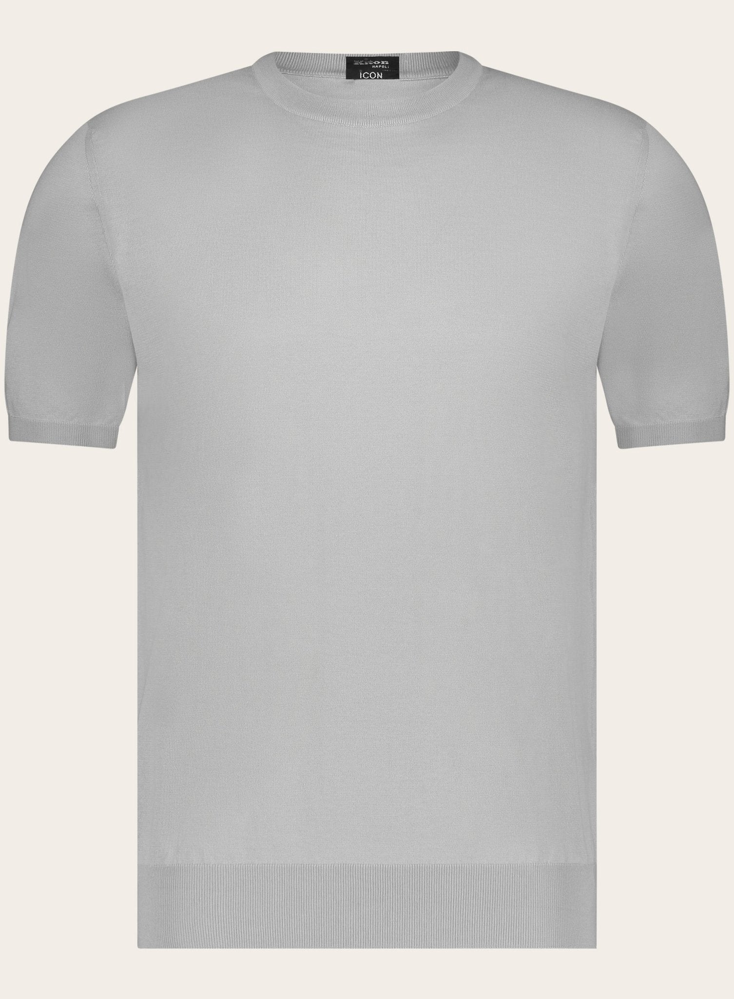 T-Shirt van katoen | Grijs