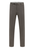 Pantalon van katoen en lycocell | Beige