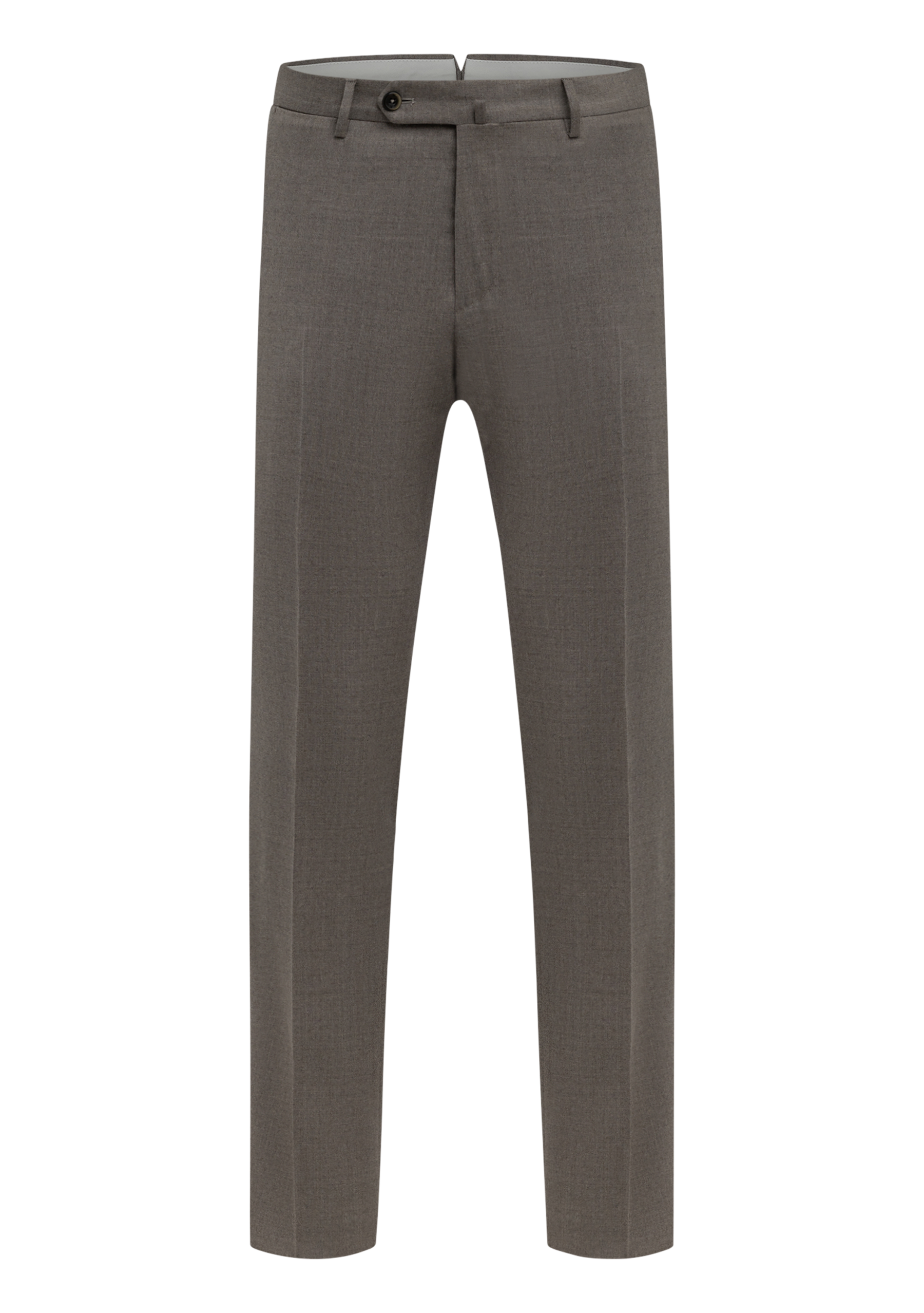 Pantalon van katoen en lycocell | Beige