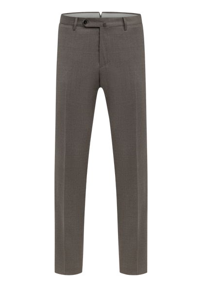 Pantalon van katoen en lycocell | Beige