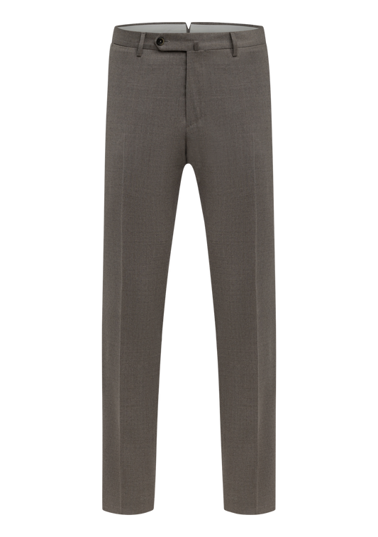 Pantalon van katoen en lycocell | Beige