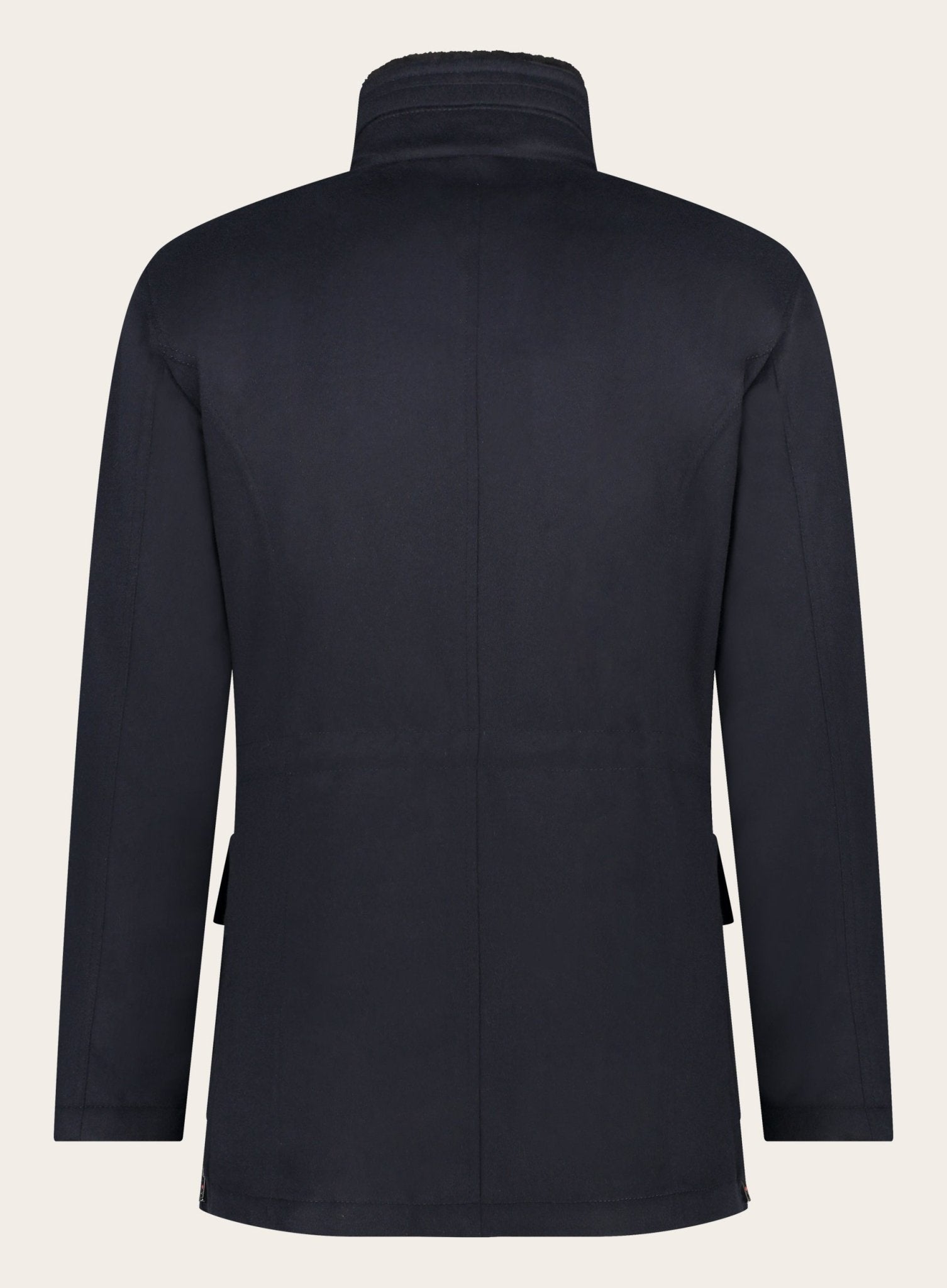 Jas van cashmere | BLUE NAVY