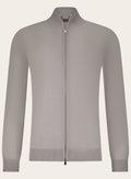 Ritsvest van cashmere en zijde | Beige
